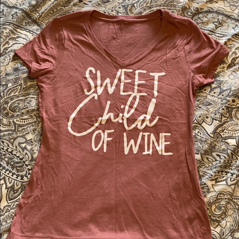 Sweet Child of Wine V-Neck tee